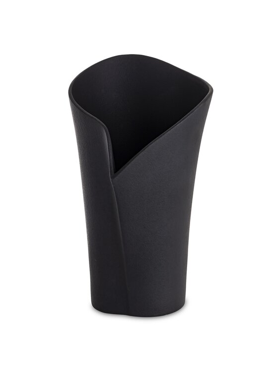 MIAhome MIAhome Wazon porcelanowy 33x19x19 cm LARRY Czarny