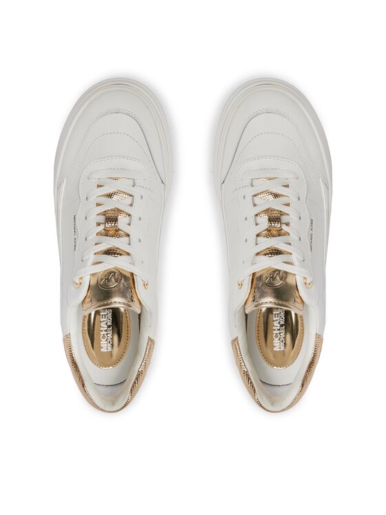 MICHAEL Michael Kors MICHAEL Michael Kors Sneakersy Hayes Lace Up 43R4HYFS2L Złoty