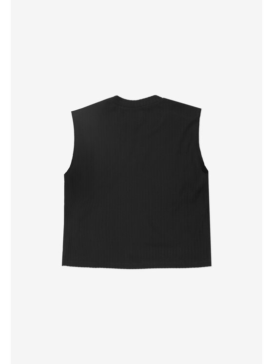 PROSTO. PROSTO. Top Bamboo Czarny Regular Fit