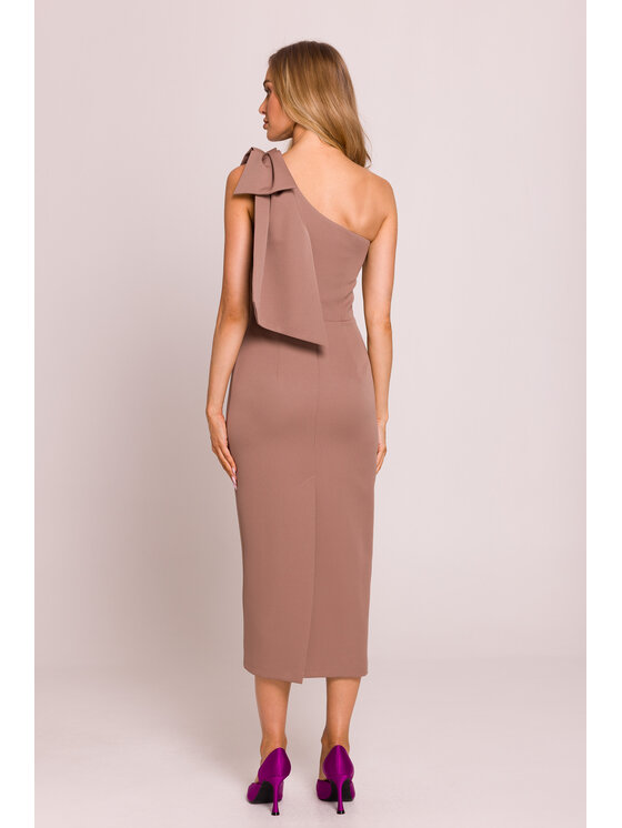 Made of Emotion Made of Emotion Abito da sera M847 Marrone Premium Fit