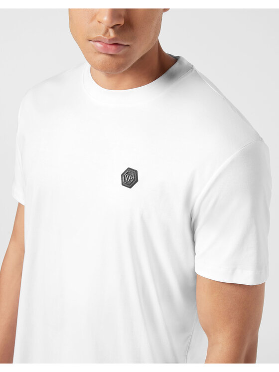 PHILIPP PLEIN PHILIPP PLEIN T-shirt 26249 Bianco Regular Fit