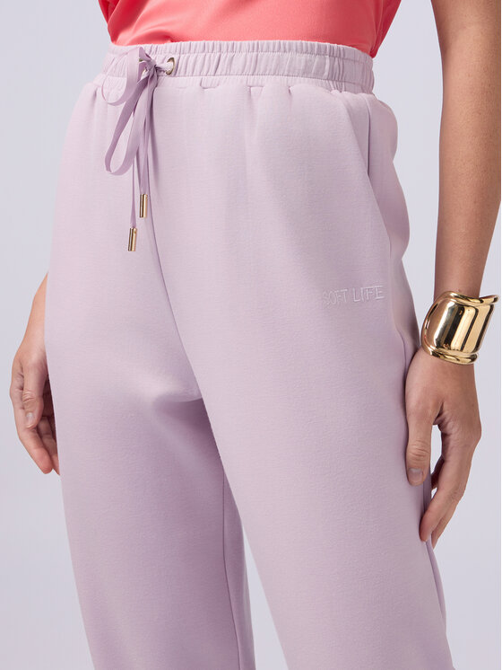 Oltre Oltre Pantaloni di tessuto P819J002273N006 Viola Boy Fit