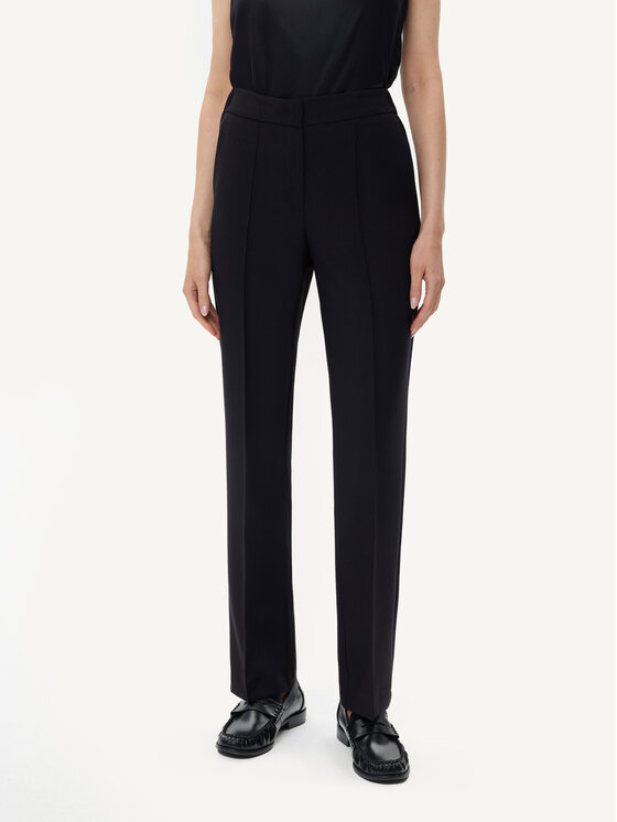 KMX KMX Spodnie materiałowe 809740007 Czarny Straight Fit