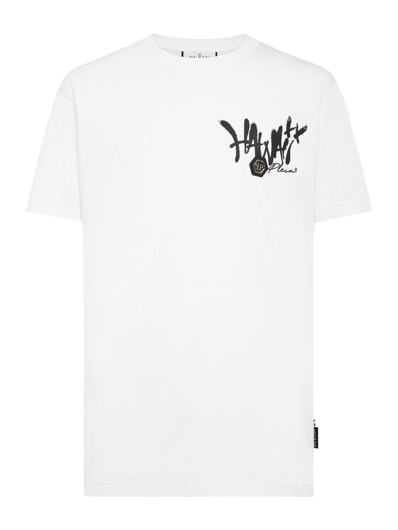 PHILIPP PLEIN PHILIPP PLEIN T-shirt 2543 Bianco Regular Fit