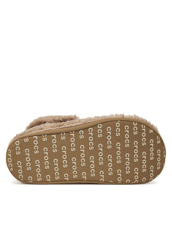 Crocs Crocs Kapcie Classic Cozzzy 209386 Beżowy