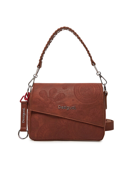 Desigual Desigual Ročna torba Dejavu Phuket 25SAXP53 Rjava