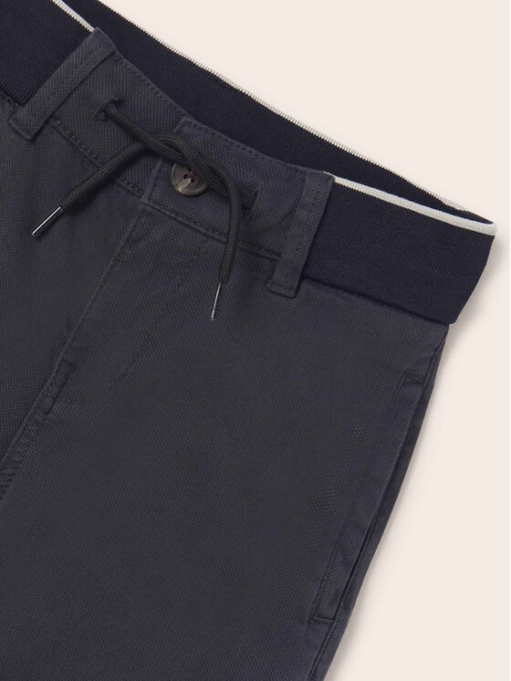 Mayoral Mayoral Pantaloncini di tessuto 6250 Nero