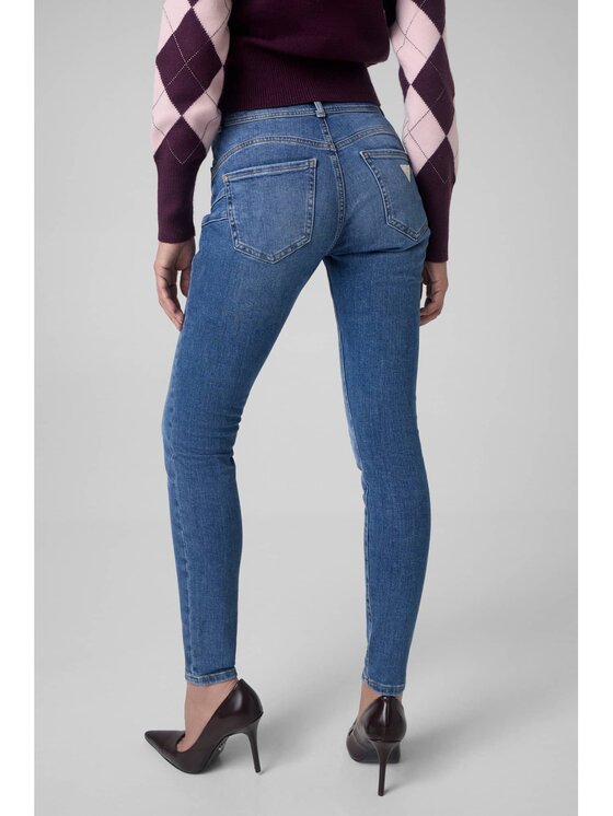 Guess Guess Jeansy 184029 Niebieski Skinny Fit