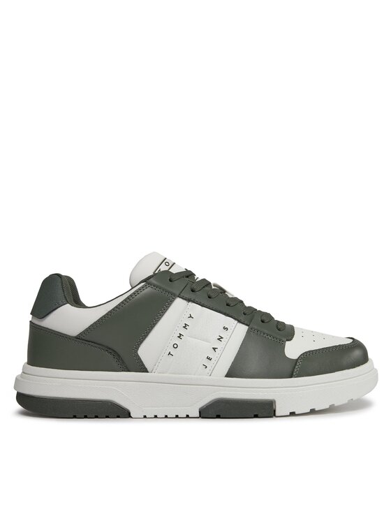 Sneakers Tommy Jeans Tjm Leather Cupsole 2.0 EM0EM01283 Alb