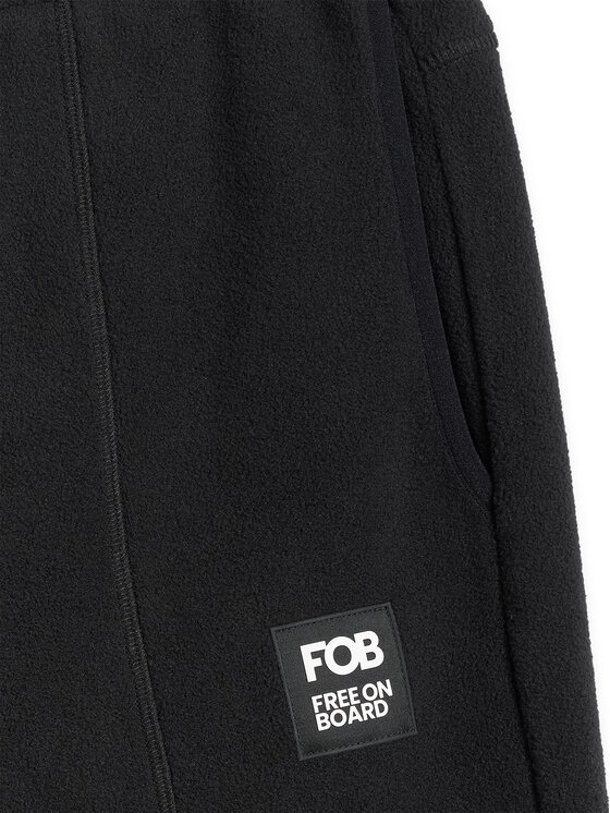 4F 4F Spodnie dresowe FOB Czarny Regular Fit