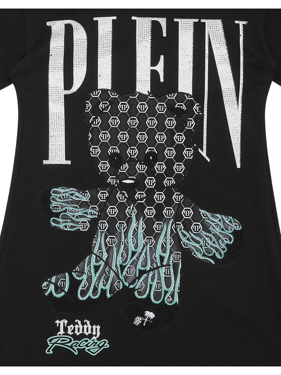 PHILIPP PLEIN PHILIPP PLEIN Vestito chemisier 28147 Nero Comfortable Fit