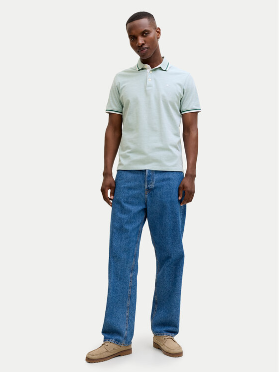 Jack & Jones Jack & Jones Polokošile Paulos 12136668 Světle modrá Regular Fit