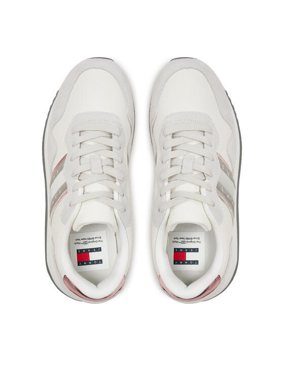 Tommy Jeans Tommy Jeans Сникърси EVA Runner Metallic EN0EN02687 Екрю