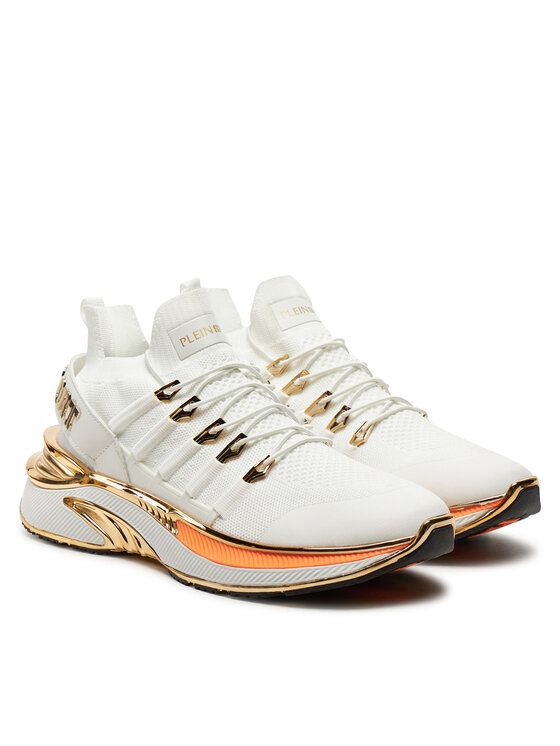 Plein Sport Plein Sport Sneakersy PADS USC0579 STE003N Biela