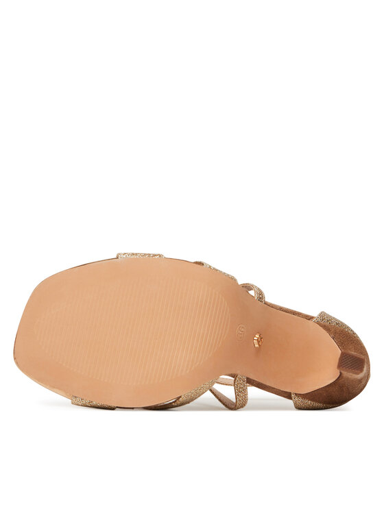 DeeZee DeeZee Sandale F92018-2 Zlatna
