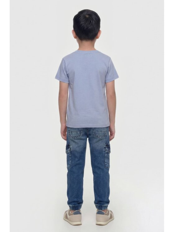 Guess Kids Guess Kids T-Shirt 180847 Niebieski Classic Fit