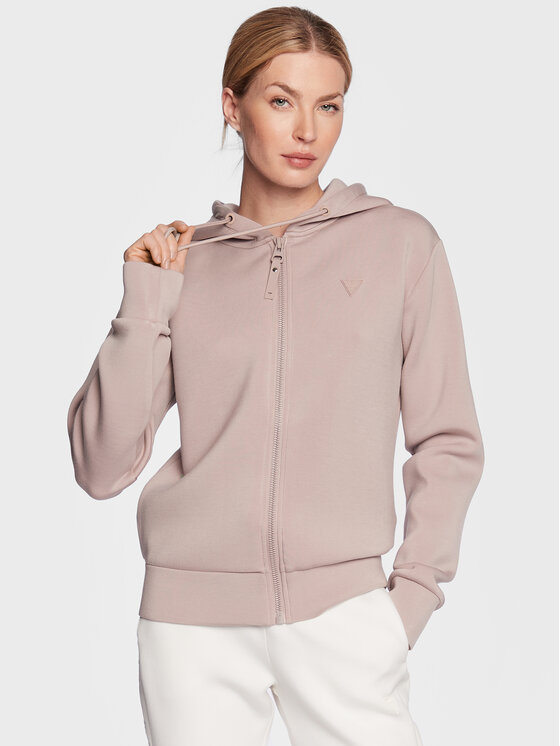 Guess Guess Pulóver Allie V3RQ11 K7UW2 Rózsaszín Regular Fit