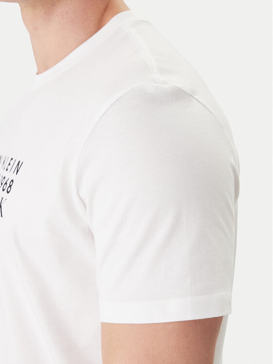 Calvin Klein Jeans Calvin Klein Jeans Tričko LV04RF800G Biela Classic Fit