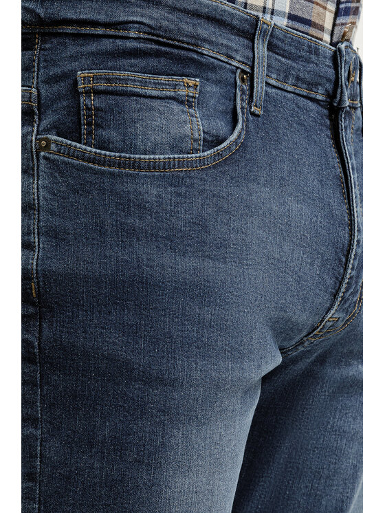Cross Jeans Cross Jeans Jeansy E 169-127 Niebieski Slim Leg