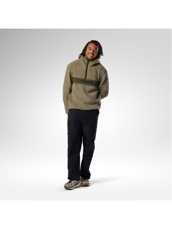 Rossignol Rossignol Polar Alltrack Anorak Fleece Zielony Regular Fit