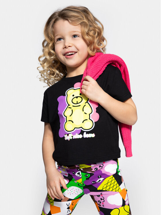 Coccodrillo Coccodrillo T-Shirt WC4143201JPK Černá Regular Fit
