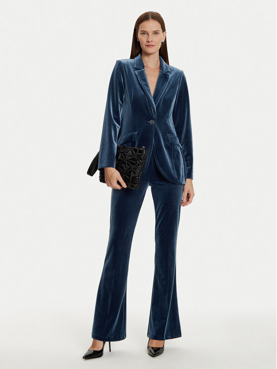 Joseph Ribkoff Joseph Ribkoff Kalhoty z materiálu 234289F24 Modrá Regular Fit