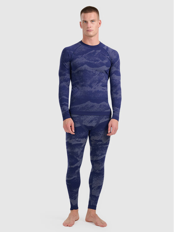 4F 4F Intimo termico pezzo sopra SKI PERFORMANCE Blu scuro