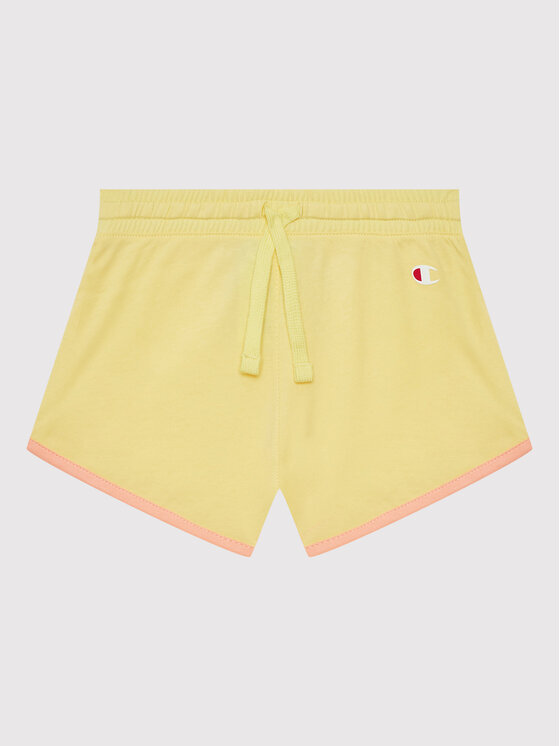 Champion Champion Набір футболка і спортивні шорти 404319 Жовтий Custom Fit