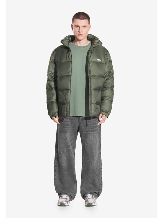 PROSTO. PROSTO. Kurtka przejściowa Void-9 Puffer Zielony Regular Fit