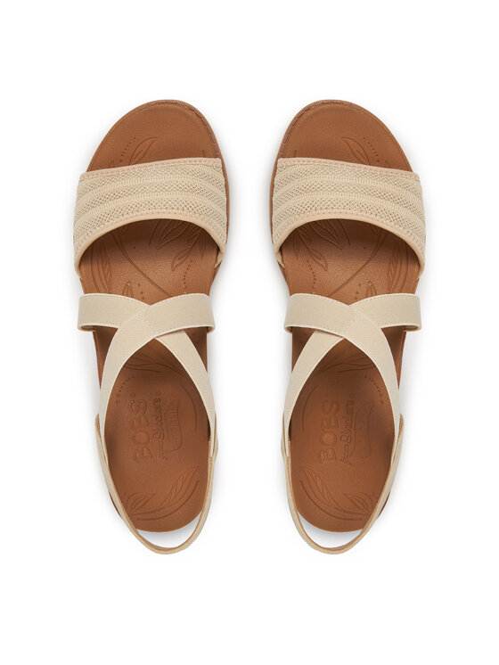 Skechers Skechers Sandale BOBS Arch Fit Beach Kiss-Boho Beyond 114013/NAT Bež
