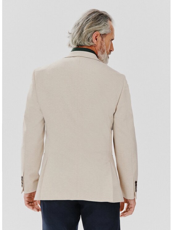Pako Lorente Pako Lorente Marynarka P24WF-3X-001 Beżowy Slim Fit