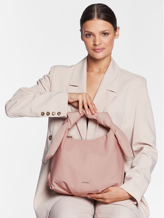 Calvin Klein Calvin Klein Käekott Soft Nappa Crossbody Textile K60K610184 Roosa