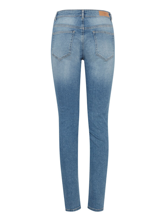 ICHI ICHI Džinsi 20110968 Zils Slim Fit