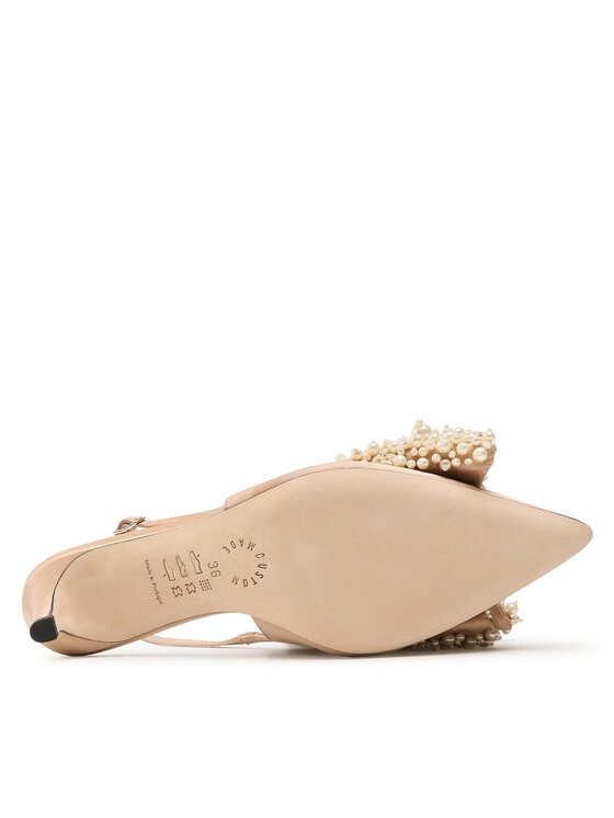 Custommade Custommade Sandalen Alima Pearl 999623017 Beige