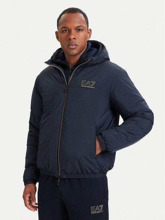 EA7 Emporio Armani EA7 Emporio Armani Demisezoninė striukė 7M002102 AF25750 UB102 Tamsiai mėlyna Oversize