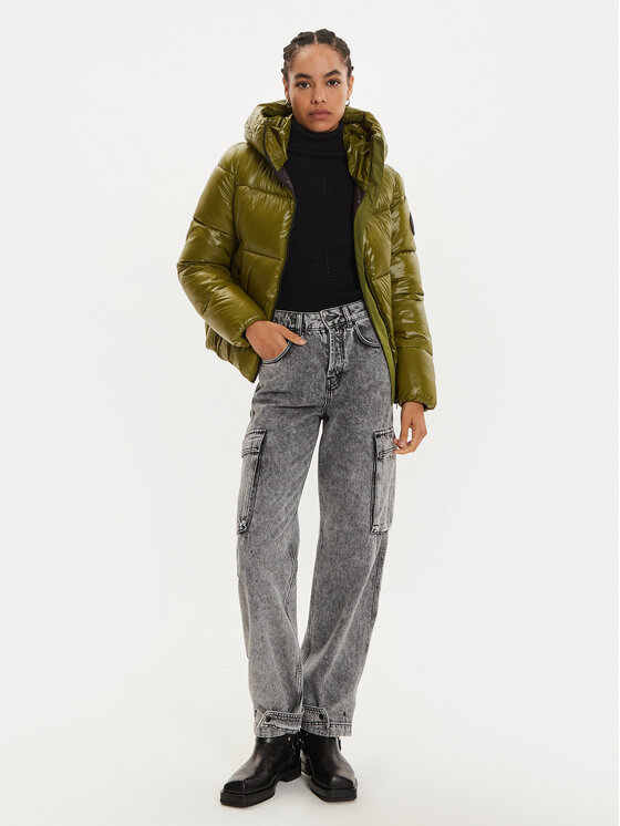 Save The Duck Save The Duck Зимно яке D31989W LUCK19 Зелен Regular Fit