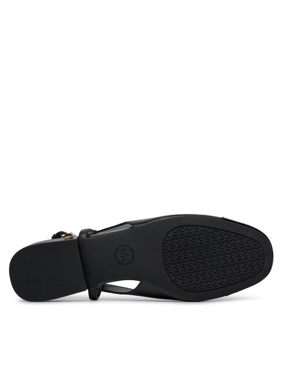 MICHAEL Michael Kors MICHAEL Michael Kors Sandale Perla Flex Sling Flat 40R4PLFP1L Crna