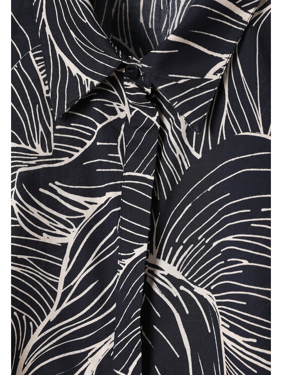 TATUUM TATUUM Košile MERA Tmavomodrá Loose Fit