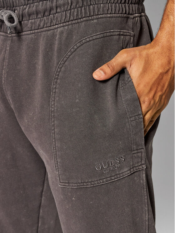 Guess Guess Pantaloni trening Milo M2RB00 K68I0 Gri Regular Fit