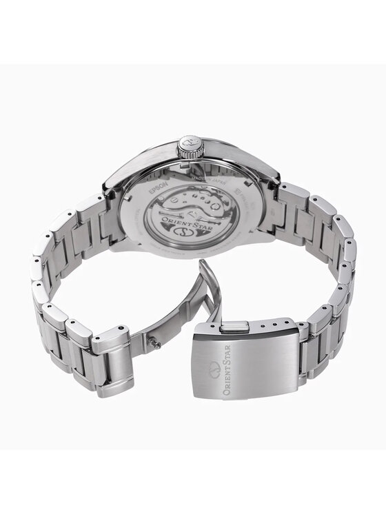 Orient Star Orient Star Zegarek RE-BY0005A00B Srebrny