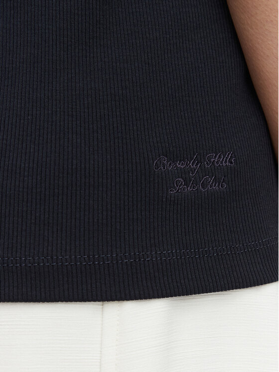 Beverly Hills Polo Club Beverly Hills Polo Club Top P-SS26W-TK550000 Granatowy Regular Fit