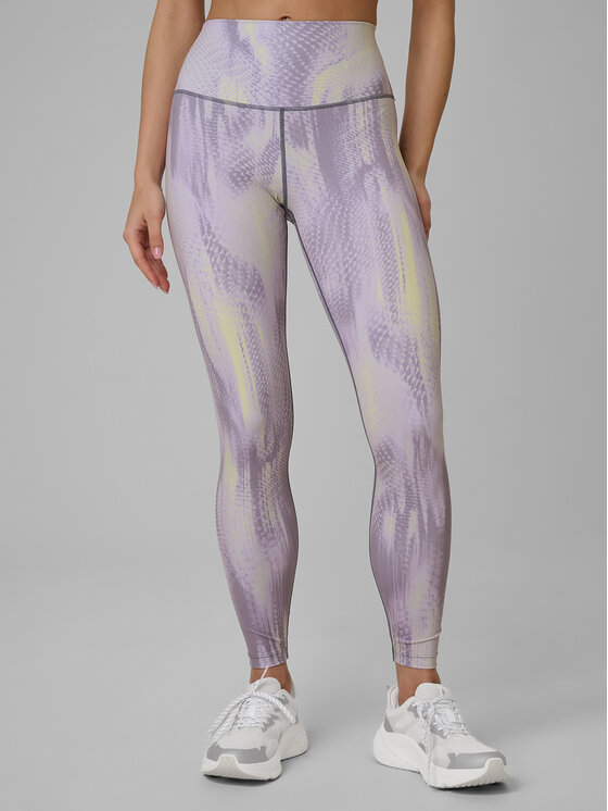 4F 4F Legginsy SOLAR PUNK Kolorowy Slim Fit