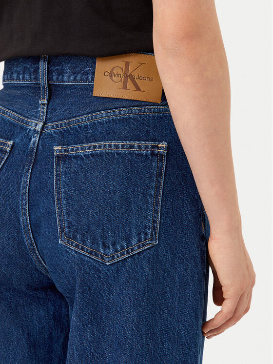Calvin Klein Jeans Calvin Klein Jeans Džinsai Barrel J20J225004 Tamsiai mėlyna Loose Fit