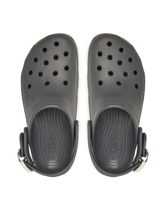 Crocs Crocs Plätud Classic Platform Buckle Clog 213230 Hall