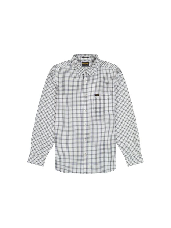 Wrangler Wrangler Koszula 112378032 Niebieski Regular Fit