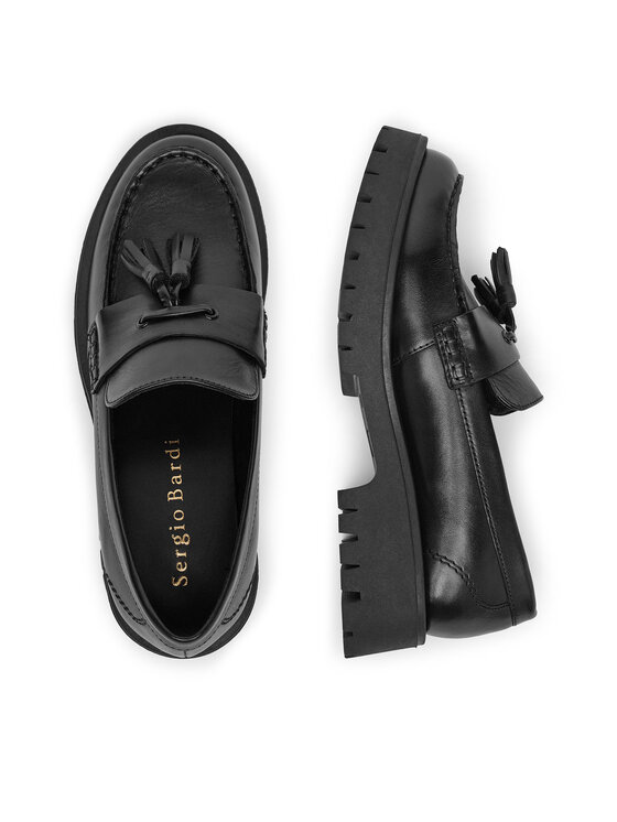 Sergio Bardi Sergio Bardi Loafersy ARC-F1091-05SB Černá