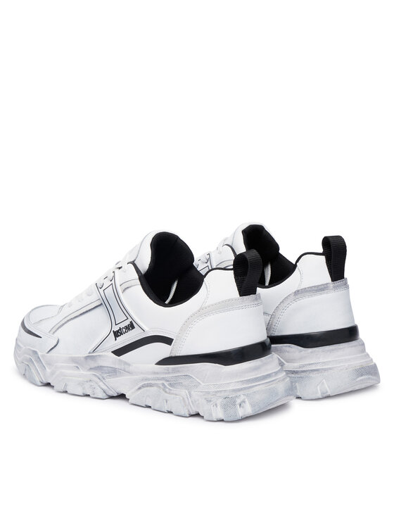 Just Cavalli Just Cavalli Laisvalaikio batai 81QA3SH5 ZPC40 Balta