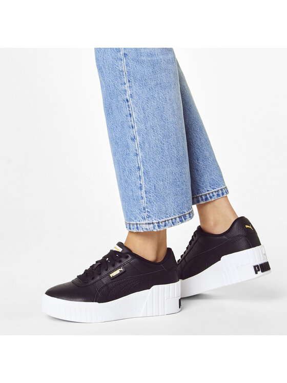 asos puma cali wedge