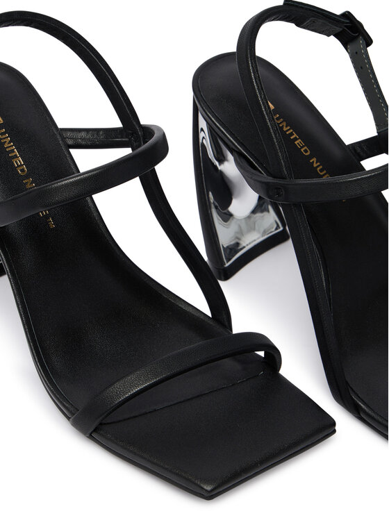 United Nude United Nude Сандали Zuma Strappy Hi 110100116 Черен