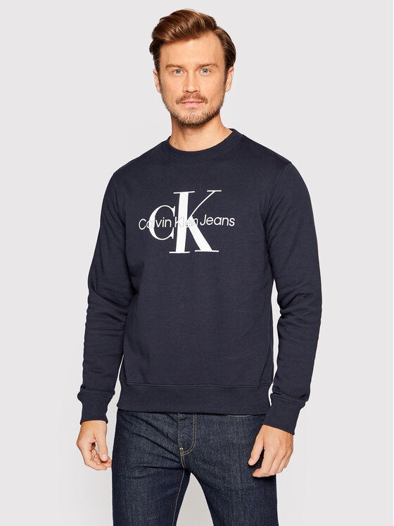 Calvin Klein Jeans Calvin Klein Jeans Džemperis J30J320933 Tamsiai mėlyna Regular Fit